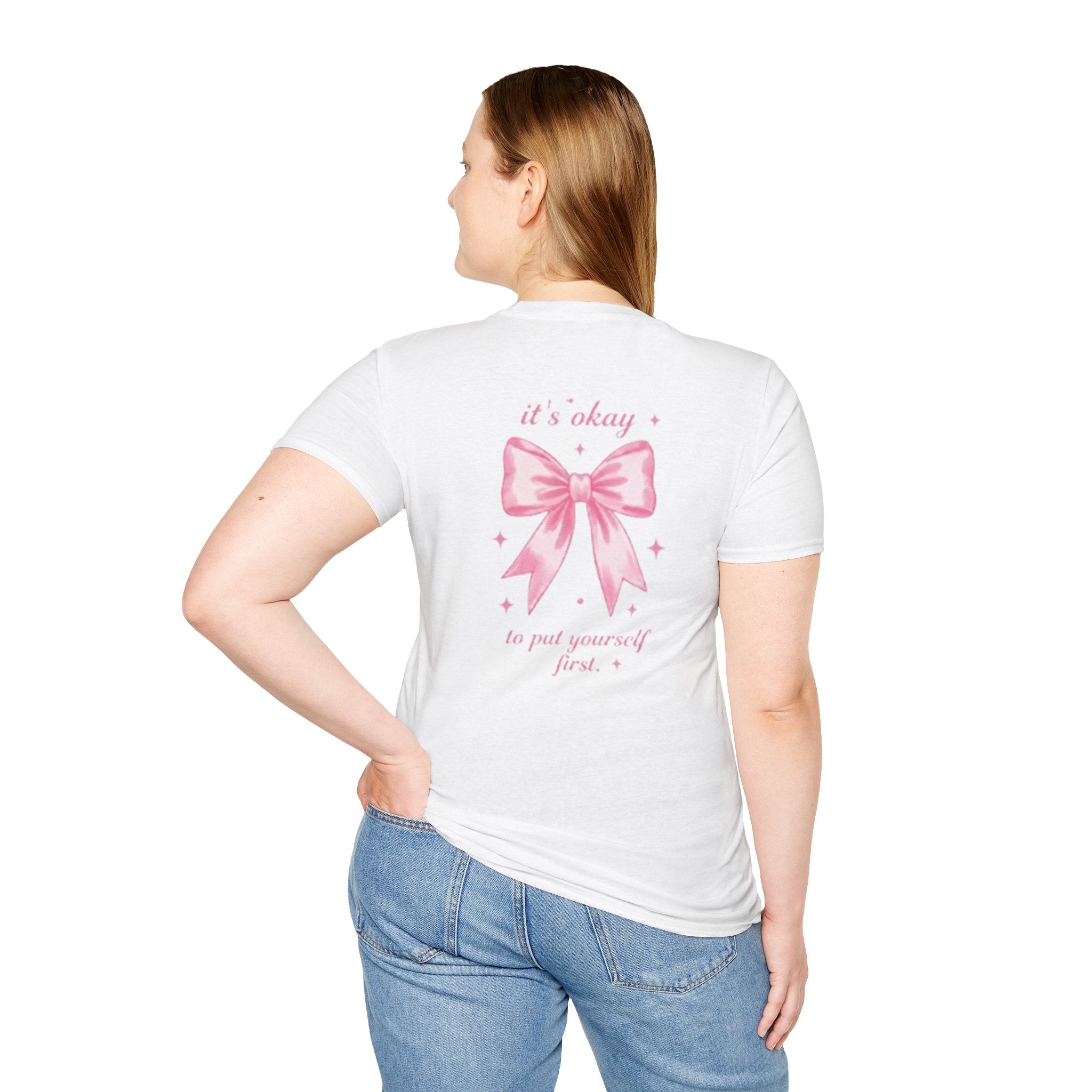 Soft Girl Era T-Shirt — Pink Bow Aesthetic Tee