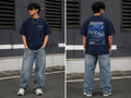 Freedom State Tee — Mountain Graphic Oversized T‑Shirt