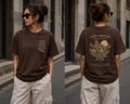 Find Calm in the Chaos T-Shirt — Inspirational Relaxed Tee with Olive Branch